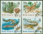Valuable Postage Stamp B.A.T 1991 Age of Dinosaurs Set of 4 SG188-191 V.F.U