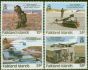 Collectible Postage Stamp from Falkland Islands 1987 Royal Engineers set of 4 SG539-542 V.F MNH