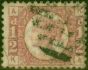 Old Postage Stamp GB 1870 1/2d Rose SG49 Pl. 15 Fine Used