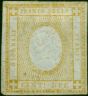 Italy 1862 2c Yellow SGN5 Fine Unused  Queen Victoria (1840-1901) Rare Stamps