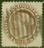 Valuable Postage Stamp from Newfoundland 1865 12c Red-Brown SG28 Ave Used