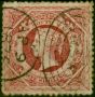 N.S.W 1862 1s Crimson-Lake SG170 Fine Used (2) . Queen Victoria (1840-1901) Used Stamps