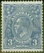 Rare Postage Stamp from Australia 1932 3d Ultramarine SG128 V.F Very Lightly Mtd Mint