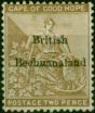 Bechuanaland 1885 2d Pale Bistre SG6 Fine MM . Queen Victoria (1840-1901) Mint Stamps