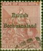 Valuable Postage Stamp from Bechuanaland 1885 3d Pale Claret SG2 Good Used