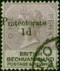 Bechuanaland 1888 1d on 1d Lilac & Black SG41 V.F.U  Queen Victoria (1840-1901) Collectible Stamps