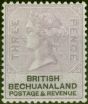 Collectible Postage Stamp from Bechuanaland 1888 3d Pale Reddish Lilac & Black SG12a V.F Lightly Mtd Mint
