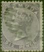 Valuable Postage Stamp Bermuda 1865 6d Dull Purple SG6 Good Used