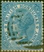 Valuable Postage Stamp British Honduras 1884 1d Blue SG17 Fine Used