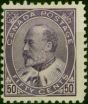 Canada 1908 50c Deep Violet SG187 Fine & Fresh MM . King Edward VII (1902-1910) Mint Stamps