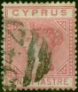 Cyprus 1881 1pi Rose SG12 Fine Used (3) Queen Victoria (1840-1901) Collectible Stamps