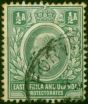 East Africa KUT 1903 1/2a Green SG1 Good Used . King Edward VII (1902-1910) Used Stamps