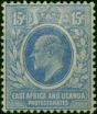 East Africa KUT 1907 15c Bright Blue SG39 Fine Used 