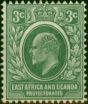 Collectible Postage Stamp East Africa KUT 1907 3c Grey-Green SG35 Fine MM