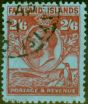 Collectible Postage Stamp from Falkland Islands 1929 2s6d Carmine-Blue SG123 Superb Used
