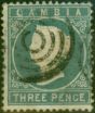 Valuable Postage Stamp Gambia 1886 3d Grey SG29 Good Used