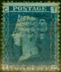 Collectible Postage Stamp GB 1858 2d Blue SG45 Pl 9 Good Used