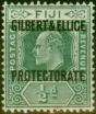 Rare Postage Stamp Gilbert & Ellice Islands 1911 1/2d Green SG1 Fine MM
