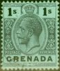 Collectible Postage Stamp from Grenada 1913 1s Black Green SG98 Fine Used