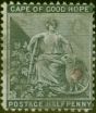 Valuable Postage Stamp from Griqualand West 1878 1/2d Grey-Black SG15a Overprint Inverted Fine Used