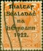 Collectible Postage Stamp from Ireland 1922 2d Bright Orange SG29a Die II Fine Used