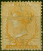 Valuable Postage Stamp Malta 1875 1/2d Yellow-Buff SG10 Good Unused