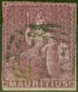 Valuable Postage Stamp from Mauritius 1858 (9d) Dull Magenta SG29 Good Used