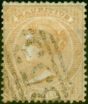 Collectible Postage Stamp from Mauritius 1862 1s Buff SG52 Fine Used (2)