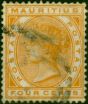 Mauritius 1883 4c Orange SG104 Fine Used (2). Queen Victoria (1840-1901) Used Stamps