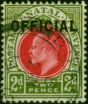 Natal 1904 2d Red & Olive-Green SG03 Fine Used . King Edward VII (1902-1910) Used Stamps