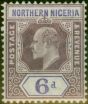 Valuable Postage Stamp Northern Nigeria 1902 6d Dull Purple & Violet SG15 Fine MM