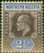 Rare Postage Stamp Northern Nigeria 1905 2 1/2d Dull Purple & Ultramarine SG23 Fine LMM