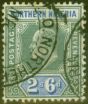 Collectible Postage Stamp from Northern Nigeria 1905 2s6d Green & Ultramarine SG27 Fine Used