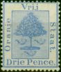 Rare Postage Stamp O.F.S 1883 3d Ultramarine SG51 Fine MM