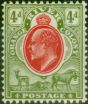 Rare Postage Stamp Orange River Colony 1903 4d Scarlet & Sage-Green SG144 Fine & Fresh LMM