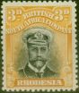 Valuable Postage Stamp from Rhodesia 1913 3d Black & Buff SG223 Die II Fine & Fresh Mtd Mint