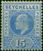 Seychelles 1903 15c Ultramarine SG50 Fine MM  King Edward VII (1902-1910) Old Stamps