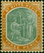 St Kitts 1903 3d Deep Green & Orange SG5 Fine LMM  King Edward VII (1902-1910) Rare Stamps