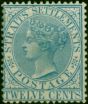 Straits Settlements 1867 12c Blue SG15 Fine & Fresh MM . Queen Victoria (1840-1901) Mint Stamps