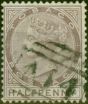 Rare Postage Stamp Tobago 1880 1/2d Purple-Brown SG8 Fine Used