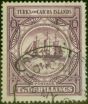 Collectible Postage Stamp Turks & Caicos Islands 1900 2s Purple SG108 Fine Used