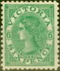 Collectible Postage Stamp from Victoria 1903 6d Emerald SG406 Fine Mtd Mint