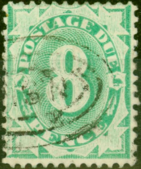 Rare Postage Stamp from Australia 1904 8d Emerald-Green SGD29 Fine Used