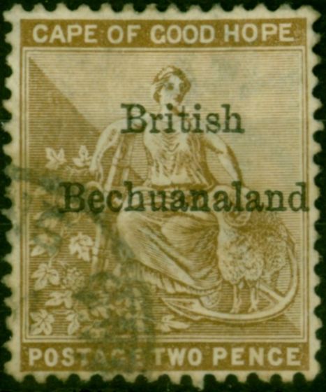 Bechuanaland 1885 2d Pale Bistre SG6 Fine Used Queen Victoria (1840-1901) Valuable Stamps