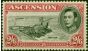 Ascension 1938 2s6d Black & Deep Carmine SG45 Fine MNH  King George VI (1936-1952) Collectible Stamps