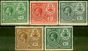 Old Postage Stamp Bahamas 1920 Peace Set of 5 SG106-110 Fine & Fresh VLMM
