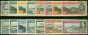 Collectible Postage Stamp Ascension 1938-53 Set of 16 SG38b-47b Fine MM