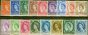 Valuable Postage Stamp from GB 1960-67 Phosphor set of 17 SG610-618a V.F MNH