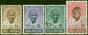 India 1948 Gandhi Set of 4 SG305-308 Fine Used  King George VI (1936-1952) Old Stamps