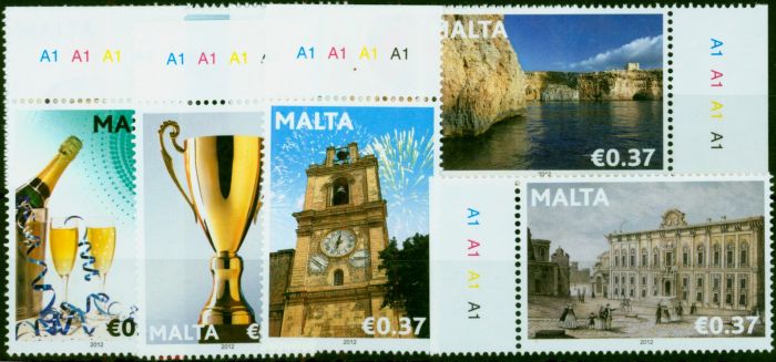 Malta 2012 Greetings Occasions Set of 8 SG1722-1729 V.F.MNH King George V (1910-1936) Old Stamps